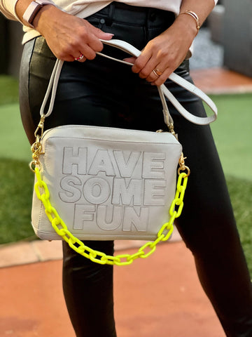 HSFT Elsie Convertible Bag (Baby Powder) - theClothesRak